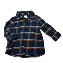 Load image into Gallery viewer, Boys Anko, flannel cotton long sleeve shirt, GUC, size 1,  