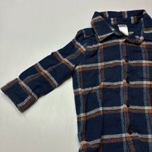 Load image into Gallery viewer, Boys Anko, flannel cotton long sleeve shirt, GUC, size 1,  
