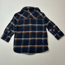 Load image into Gallery viewer, Boys Anko, flannel cotton long sleeve shirt, GUC, size 1,  