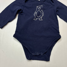Load image into Gallery viewer, Boys Target, navy cotton bodysuit / romper, FUC, size 000,  