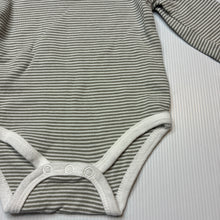 Load image into Gallery viewer, Unisex Gem Look, organic cotton bodysuit / romper, GUC, size 000,  
