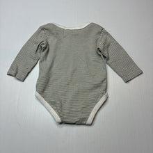 Load image into Gallery viewer, Unisex Gem Look, organic cotton bodysuit / romper, GUC, size 000,  