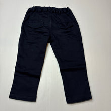 Load image into Gallery viewer, Boys TOFFY HOUSE, navy pants, adjustable, Inside leg: 28cm, EUC, size 1,  
