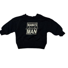 Load image into Gallery viewer, Boys Baby Berry, black fleece lined sweater / jumper, EUC, size 000,  