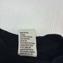 Load image into Gallery viewer, Boys Baby Berry, black fleece lined sweater / jumper, EUC, size 000,  