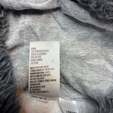 Load image into Gallery viewer, Boys Tiny Little Wonders, fleece lined hooded romper, GUC, size 0000,  