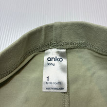 Load image into Gallery viewer, Girls Anko, green stretchy leggings / bottoms, EUC, size 1,  