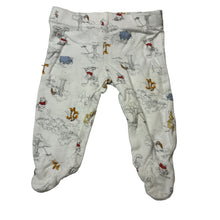 Load image into Gallery viewer, Unisex Disney, Winnie the Pooh cotton footed leggings / bottoms, FUC, size 000,  