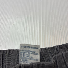 Load image into Gallery viewer, Boys Anko, grey cotton/ linen shorts, elasticated, GUC, size 1,  