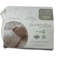 Load image into Gallery viewer, Unisex purebaby, 0.5 Tog organic cotton sleeping bag, NEW, size 0000-00,  