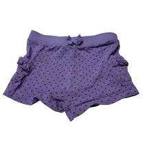 Load image into Gallery viewer, Girls Target, purple cotton shorts, elasticated, GUC, size 0,  