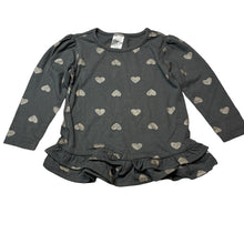 Load image into Gallery viewer, Girls Tiny Little Wonders, cotton long sleeve top, wash fade, FUC, size 1,  