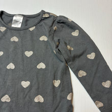 Load image into Gallery viewer, Girls Tiny Little Wonders, cotton long sleeve top, wash fade, FUC, size 1,  