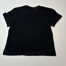 Load image into Gallery viewer, Unisex Baby Berry, black cotton tee / top, GUC, size 1,  