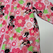 Load image into Gallery viewer, Girls Nautica, Minnie Mouse zip coverall / romper, EUC, size 0,  