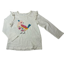 Load image into Gallery viewer, Girls Dymples, lightweight cotton long sleeve top, bird, EUC, size 2,  