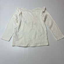 Load image into Gallery viewer, Girls Dymples, lightweight cotton long sleeve top, bird, EUC, size 2,  