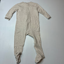 Load image into Gallery viewer, Unisex Dymples, soft cotton zip coverall / romper, GUC, size 1,  