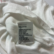 Load image into Gallery viewer, Girls Anko, white cotton long sleeve tee / top, GUC, size 2,  
