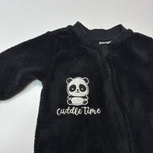Load image into Gallery viewer, Unisex Baby Berry, fleece zip coverall / romper, EUC, size 000,  