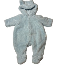 Load image into Gallery viewer, Unisex Beatrix Potter, Peter Rabbit lined soft fleece coverall / romper, EUC, size 000,  