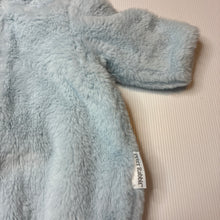 Load image into Gallery viewer, Unisex Beatrix Potter, Peter Rabbit lined soft fleece coverall / romper, EUC, size 000,  
