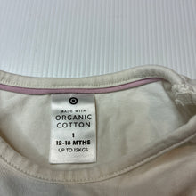 Load image into Gallery viewer, Girls Target, stretchy organic cotton blend long sleeve top, FUC, size 1,  