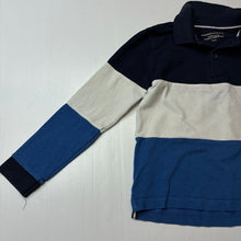 Load image into Gallery viewer, Boys MONOPRIX KIDS, organic cotton long sleeve polo top, FUC, size 6,  