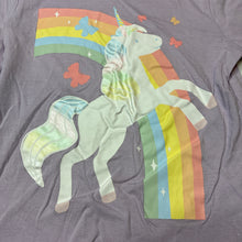 Load image into Gallery viewer, Girls KID, cotton tee / top, unicorn, GUC, size 2,  