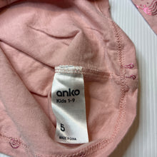Load image into Gallery viewer, Girls Anko, cotton long sleeve top, unicorns, EUC, size 5,  