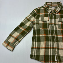 Load image into Gallery viewer, Boys Country Road, checked flannel cotton long sleeve shirt, EUC, size 5,  