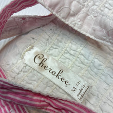 Load image into Gallery viewer, Girls Cherokee, lined broderie cotton summer dress, marks back hem, FUC, size 7-8, L: 65cm