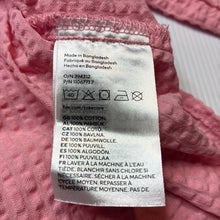 Load image into Gallery viewer, Girls H&amp;M, lightweight crinkle cotton long sleeve top, EUC, size 1-2,  
