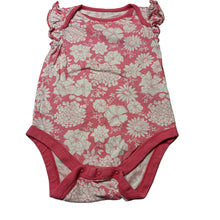 Load image into Gallery viewer, Girls GAP, floral cotton bodysuit / romper, FUC, size 1,  
