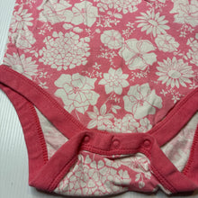 Load image into Gallery viewer, Girls GAP, floral cotton bodysuit / romper, FUC, size 1,  