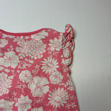 Load image into Gallery viewer, Girls GAP, floral cotton bodysuit / romper, FUC, size 1,  