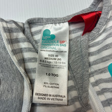 Load image into Gallery viewer, Unisex Love to Dream, swaddle up 1.0 Tog transition bag *No wings*, FUC, size 00,  