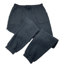 Load image into Gallery viewer, Unisex Anko, black fleece lined track pants, Inside leg: 70cm, GUC, size 14,  