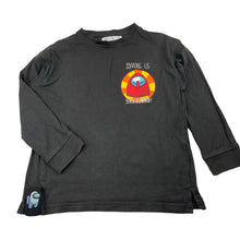 Load image into Gallery viewer, Boys Zara, AMONG US cotton long sleeve tee / top, FUC, size 6,  