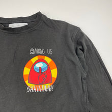 Load image into Gallery viewer, Boys Zara, AMONG US cotton long sleeve tee / top, FUC, size 6,  