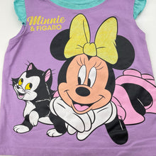 Load image into Gallery viewer, Girls Disney, Minnie Mouse pyjama top, FUC, size 2,  