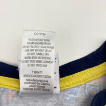 Load image into Gallery viewer, Boys LEGO, navy cotton tee / top, wash fade, FUC, size 3,  