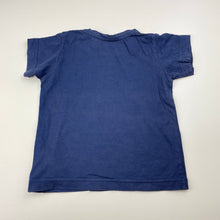 Load image into Gallery viewer, Unisex Bonds, navy Aust cotton tee / top, FUC, size 0,  