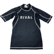 Load image into Gallery viewer, Boys RIVAL, short sleeve rashie / swim top, EUC, size 8,  