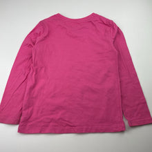 Load image into Gallery viewer, Girls Anko, pink cotton long sleeve tee / top, FUC, size 5,  
