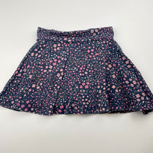 Load image into Gallery viewer, Girls Anko, floral cotton skirt, built-in shorts, elasticated, FUC, size 3,  