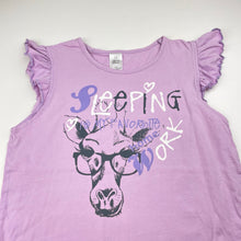 Load image into Gallery viewer, Girls Target, cotton pyjama tee / top, FUC, size 14,  