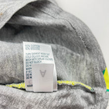 Load image into Gallery viewer, Boys Anko, grey marle tee / top, dinosaurs, FUC, size 2,  