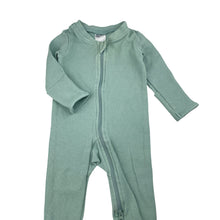 Load image into Gallery viewer, Unisex Anko, waffle zip coverall / romper, GUC, size 000,  