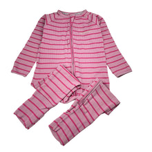 Load image into Gallery viewer, Girls Bonds, ribbed zip wondersuit / zippy / romper, GUC, size 3,  